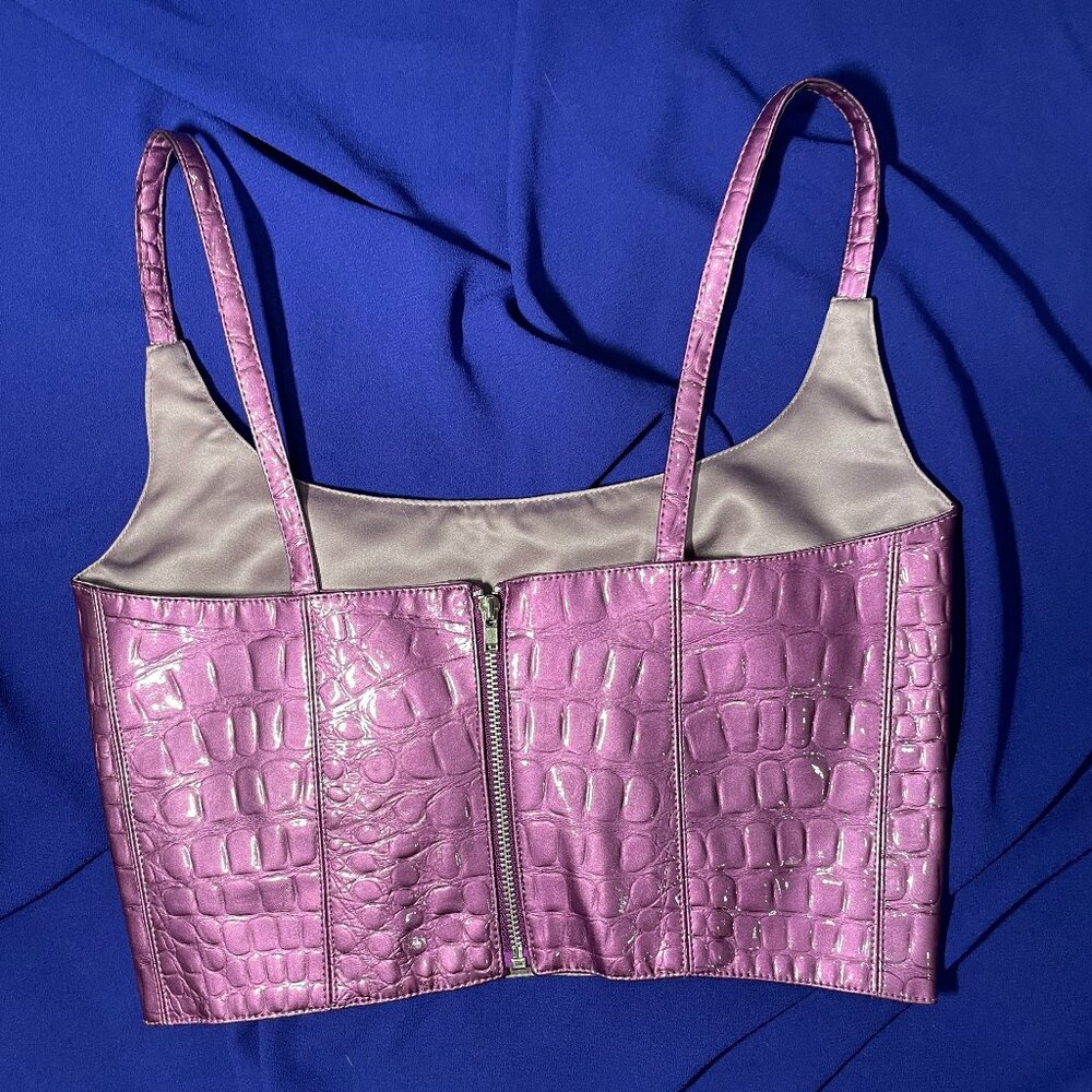 Mia Vesper Deadstock Croc Top - Picture 5 of 9